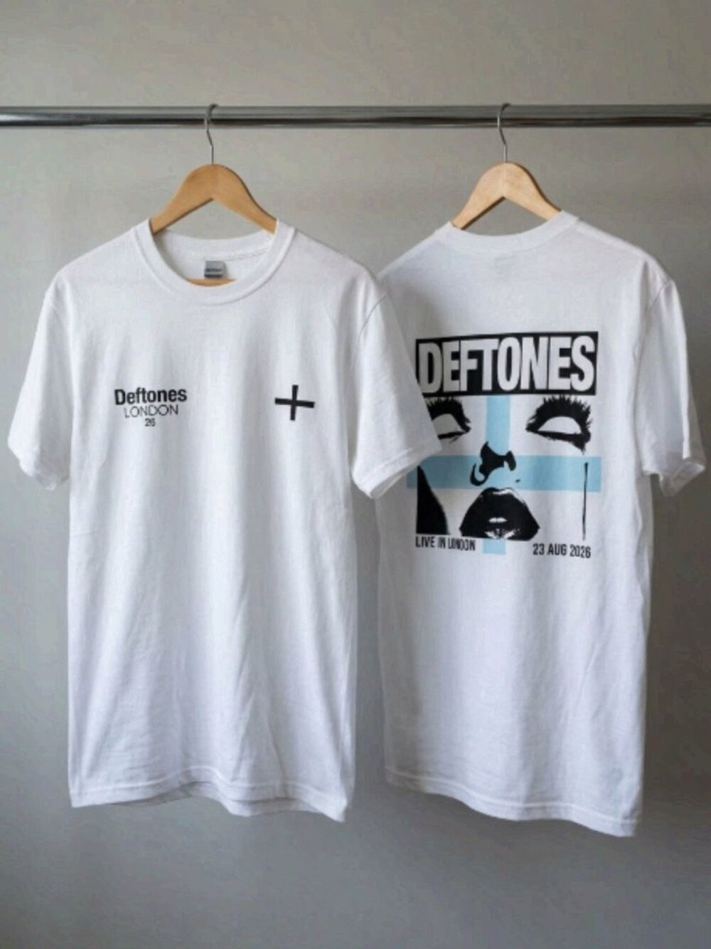 Deftones London UK Event 2026 Live In London EU UK T-Shirt Reprint
